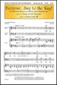 Everyone, Sing to the King! SATB choral sheet music cover
